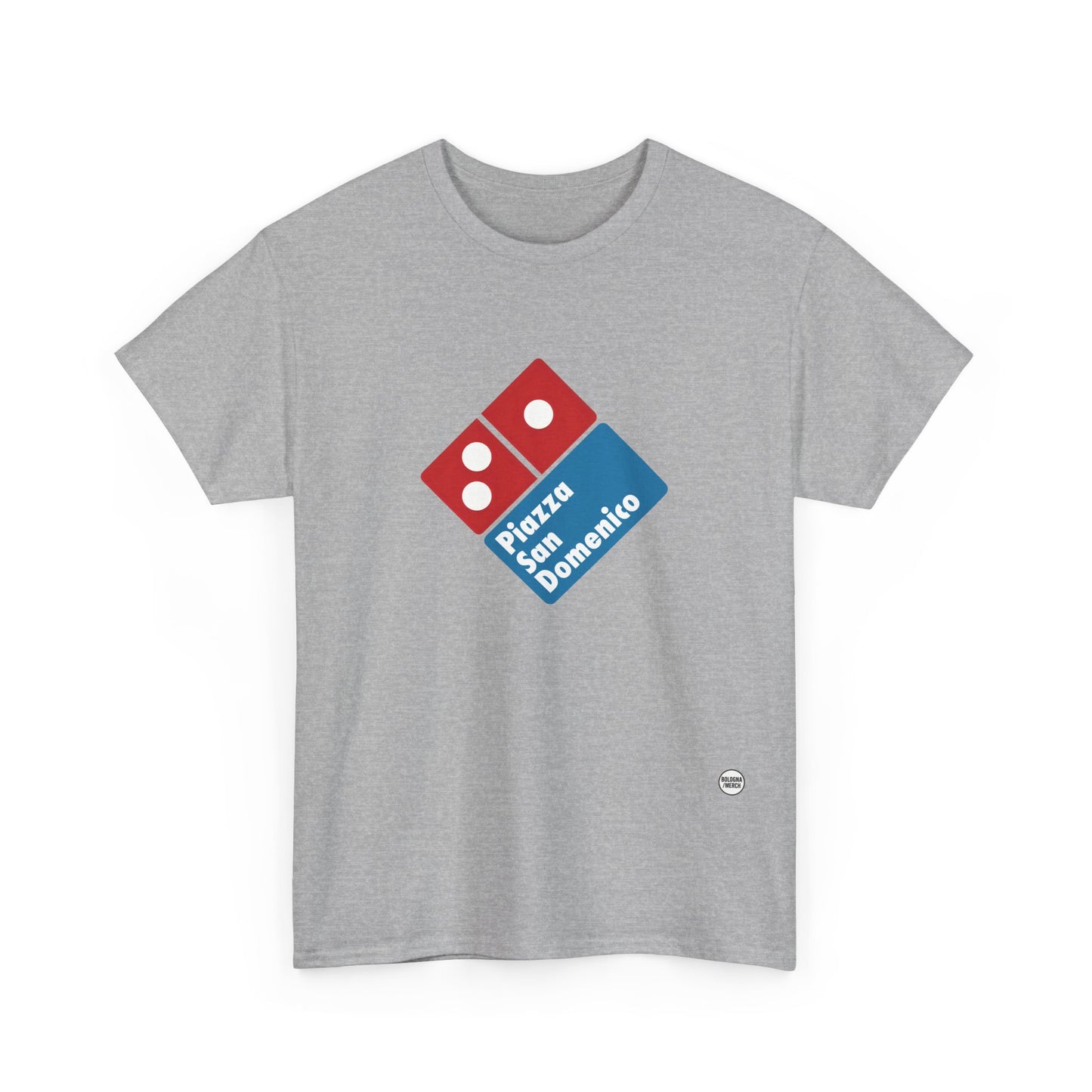 Piazza San Domenico - Bologna - Unisex Heavy Cotton Tee - Casual Comfort for Everyday Wear