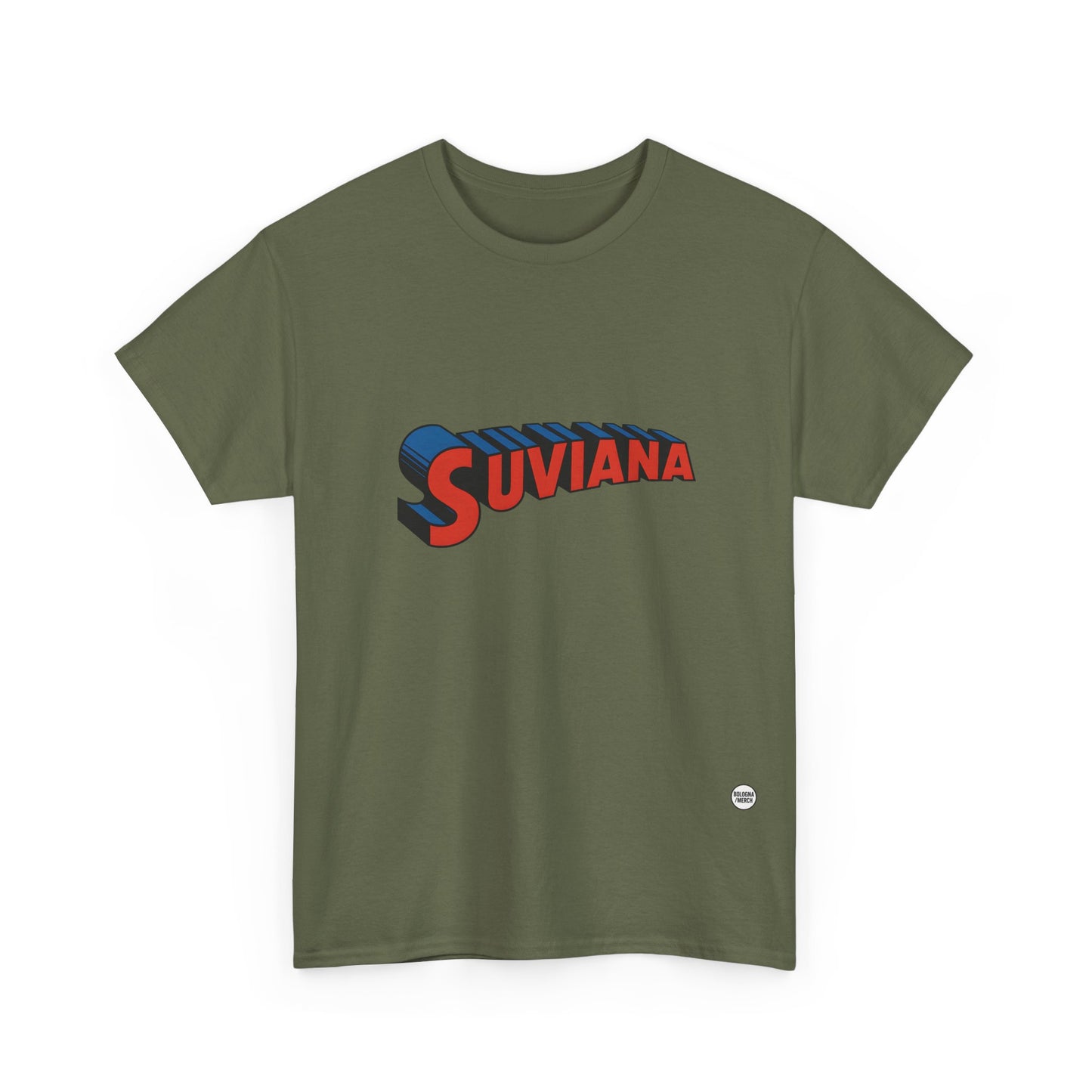Suviana Unisex Heavy Cotton Tee - Casual Comfort for Everyday Wear
