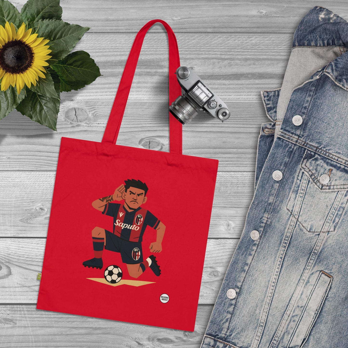 Organic Cotton Tote Bag - Santi Castro - Eco-Friendly Shopping Bag