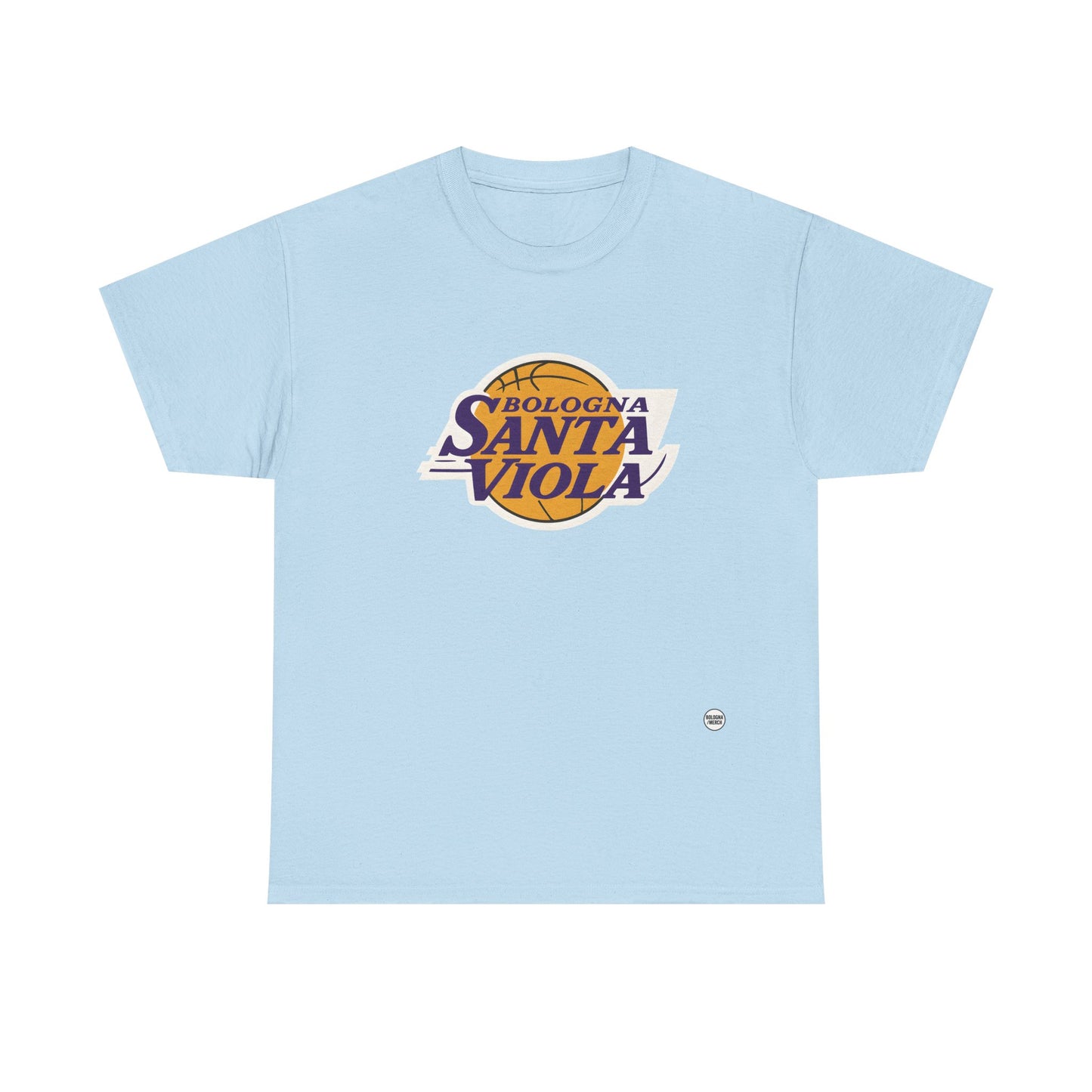 T-shirt Unisex Cotone Pesante "Santa Viola" Bologna – Maglietta Casual Comoda per Tutti i Giorni