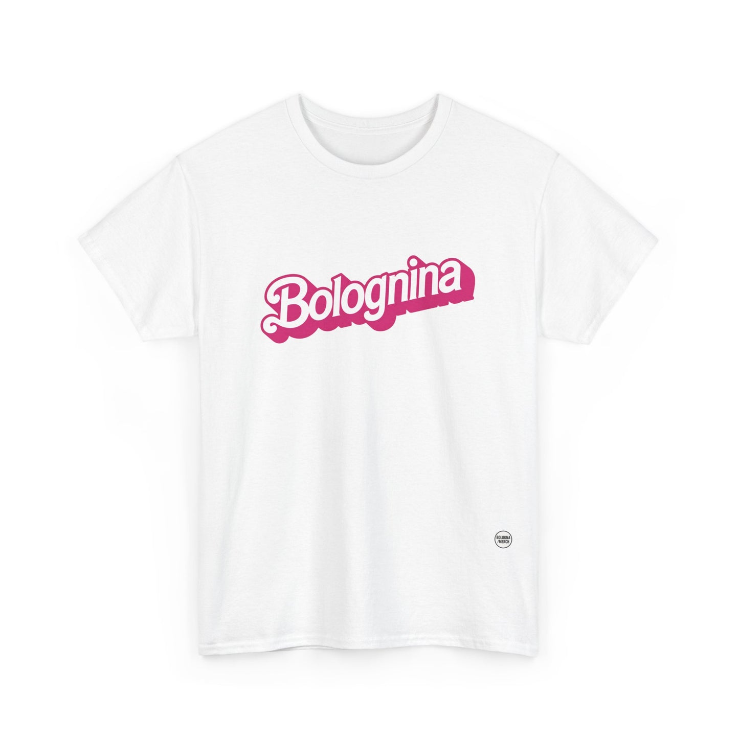 T-Shirt Unisex in Cotone Pesante con Design La Bolognina – Stile Urban, Vestibilità Classica, Idea Regalo Originale