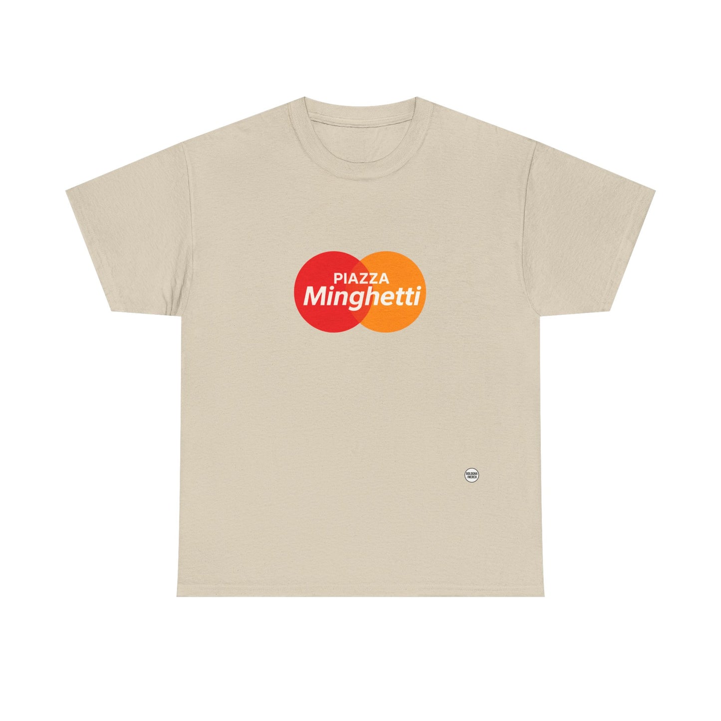 Piazza Minghetti Unisex Heavy Cotton Tee - Casual and Stylish Wear for Poetry Lovers