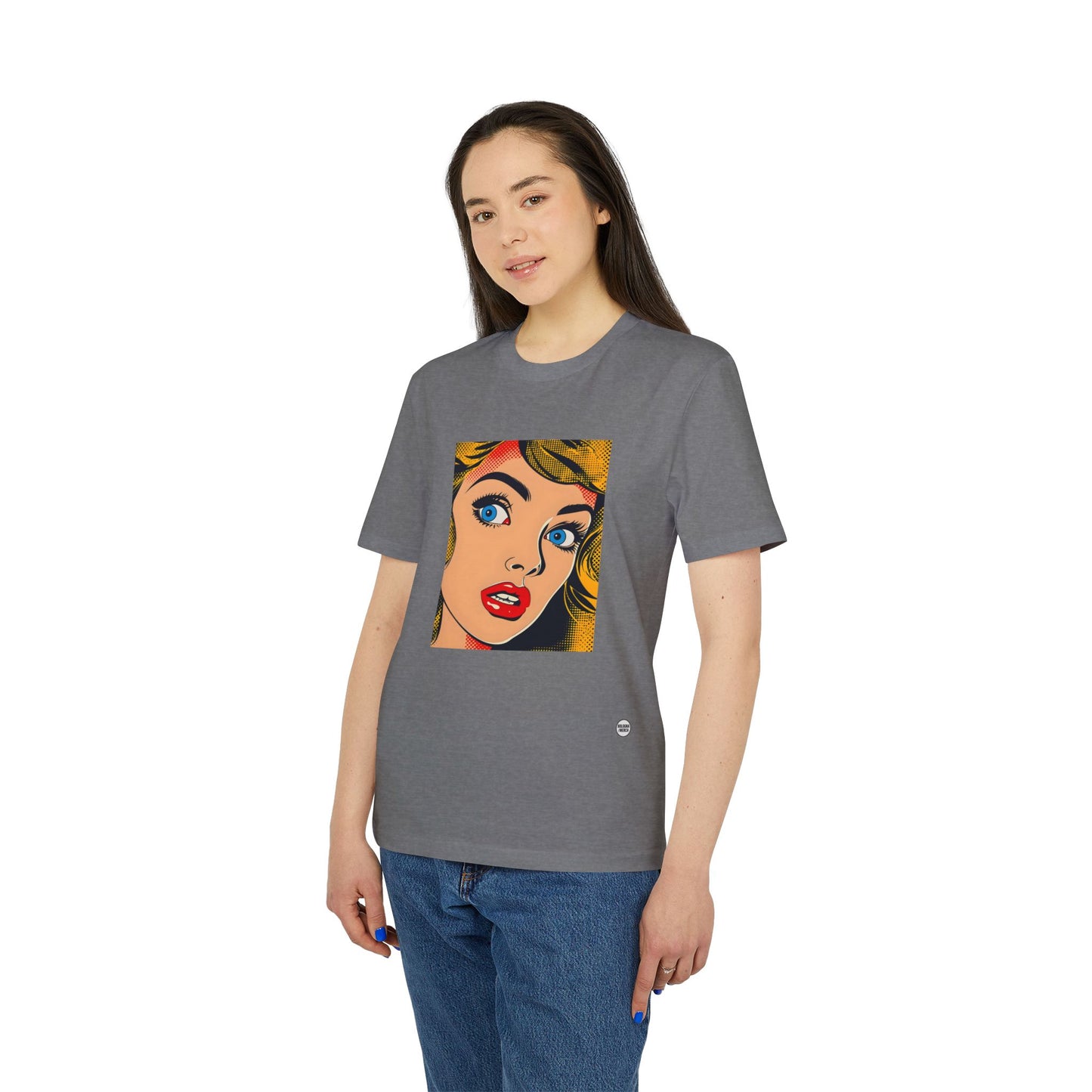 Pop Art Unisex T-shirt, Retro Graphic Tee for Creatives, Casual Wear, Gift for Artists, Art Lover's Apparel