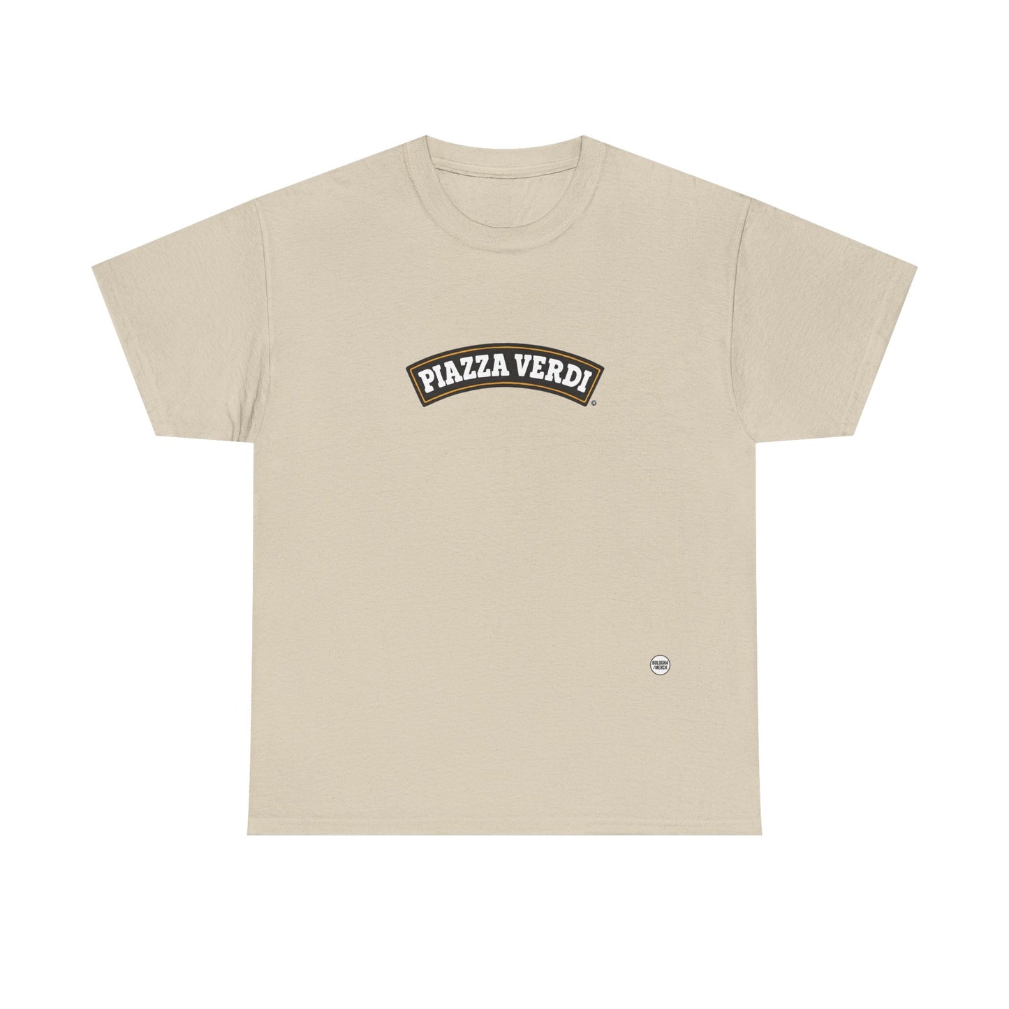 Piazza Verdi Unisex Heavy Cotton Tee - Casual Comfort for Everyday Wear