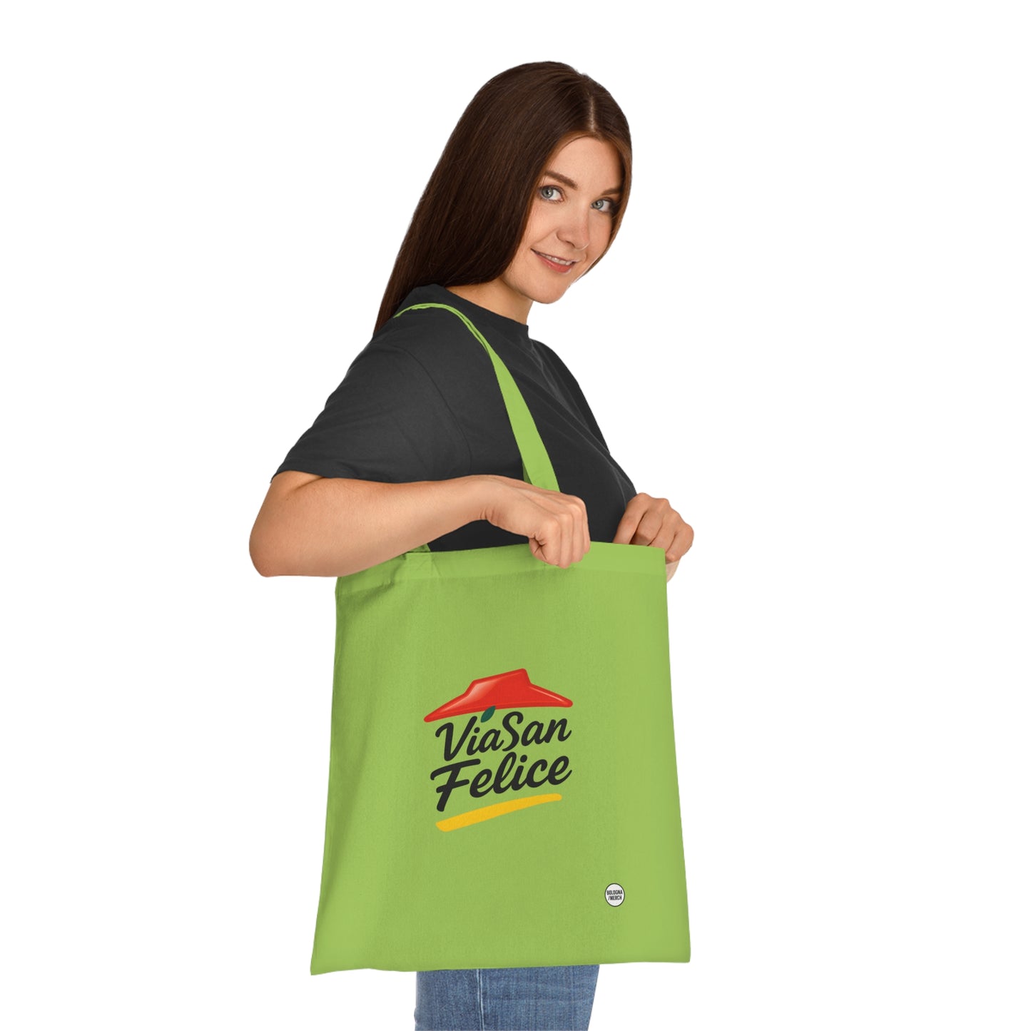 Via San Felice Cotton Tote Bag - Eco-Friendly Shopping Bag for Every Occasion