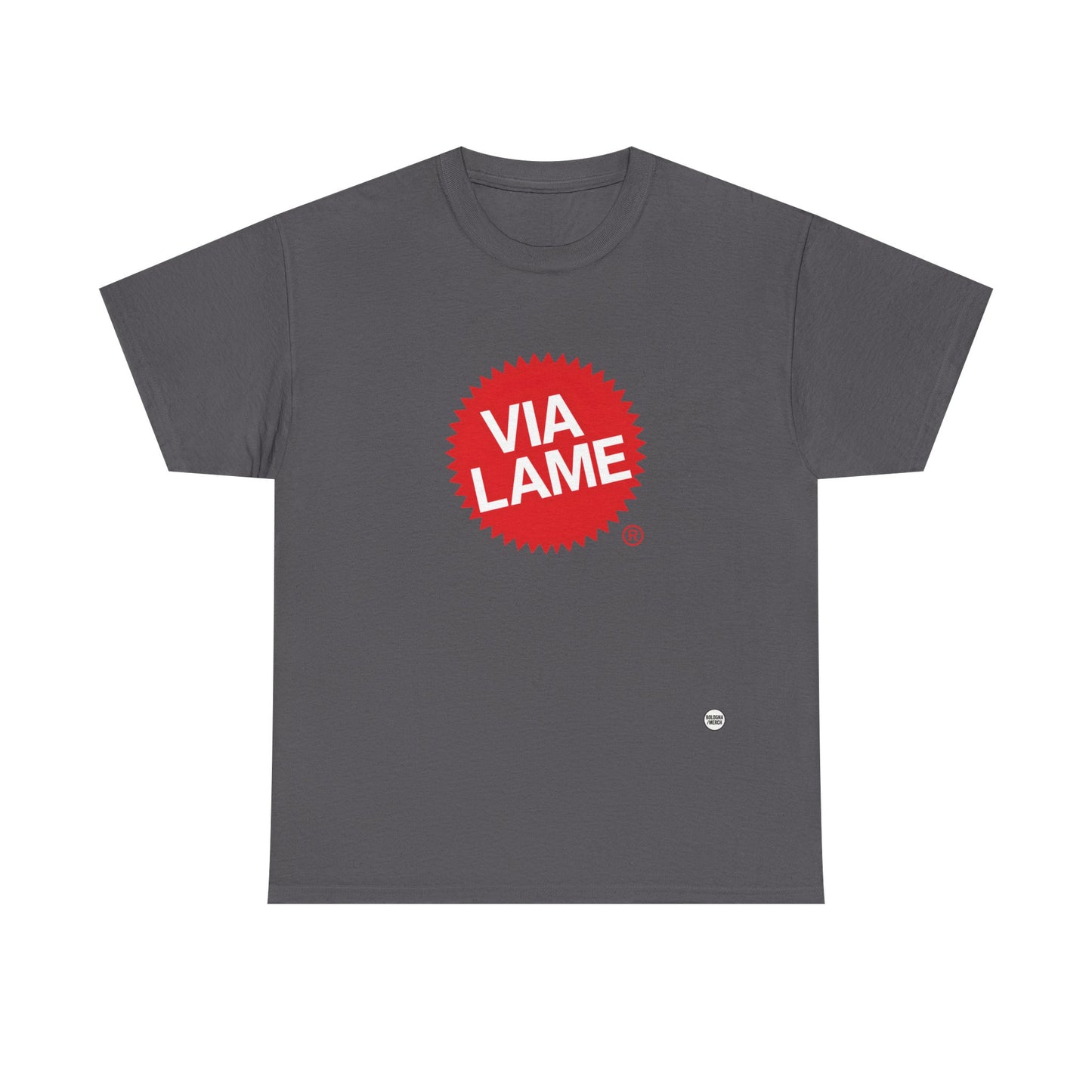 Via Lame - Bologna - Unisex Heavy Cotton Tee - Casual Comfort for Everyday Wear
