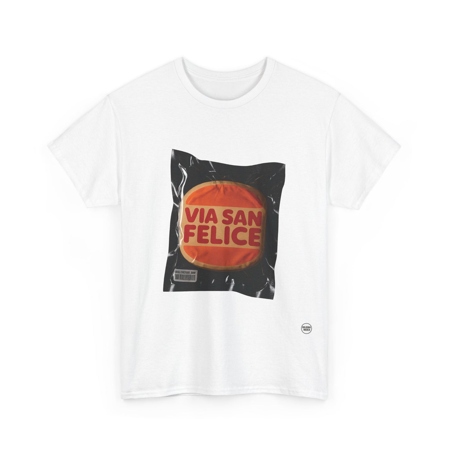 T-shirt Unisex in Cotone Pesante “VIA SAN FELICE”
