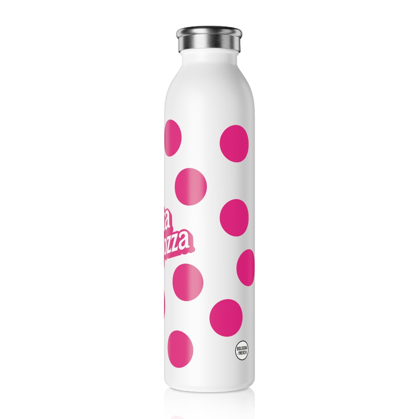 Porta Saragozza Dotted Slim Water Bottle, Stylish Hydration, Eco-Friendly Gift, Perfect for Fitness