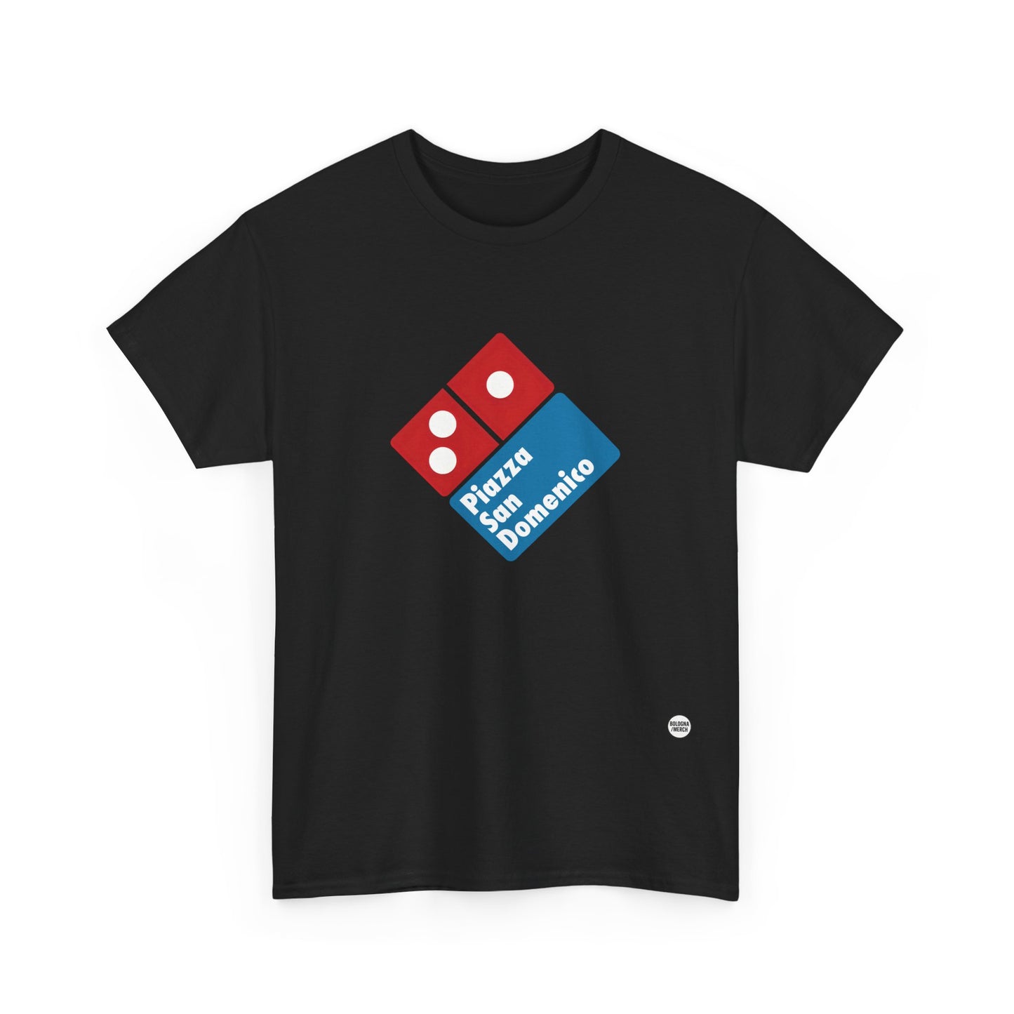 Piazza San Domenico - Bologna - Unisex Heavy Cotton Tee - Casual Comfort for Everyday Wear