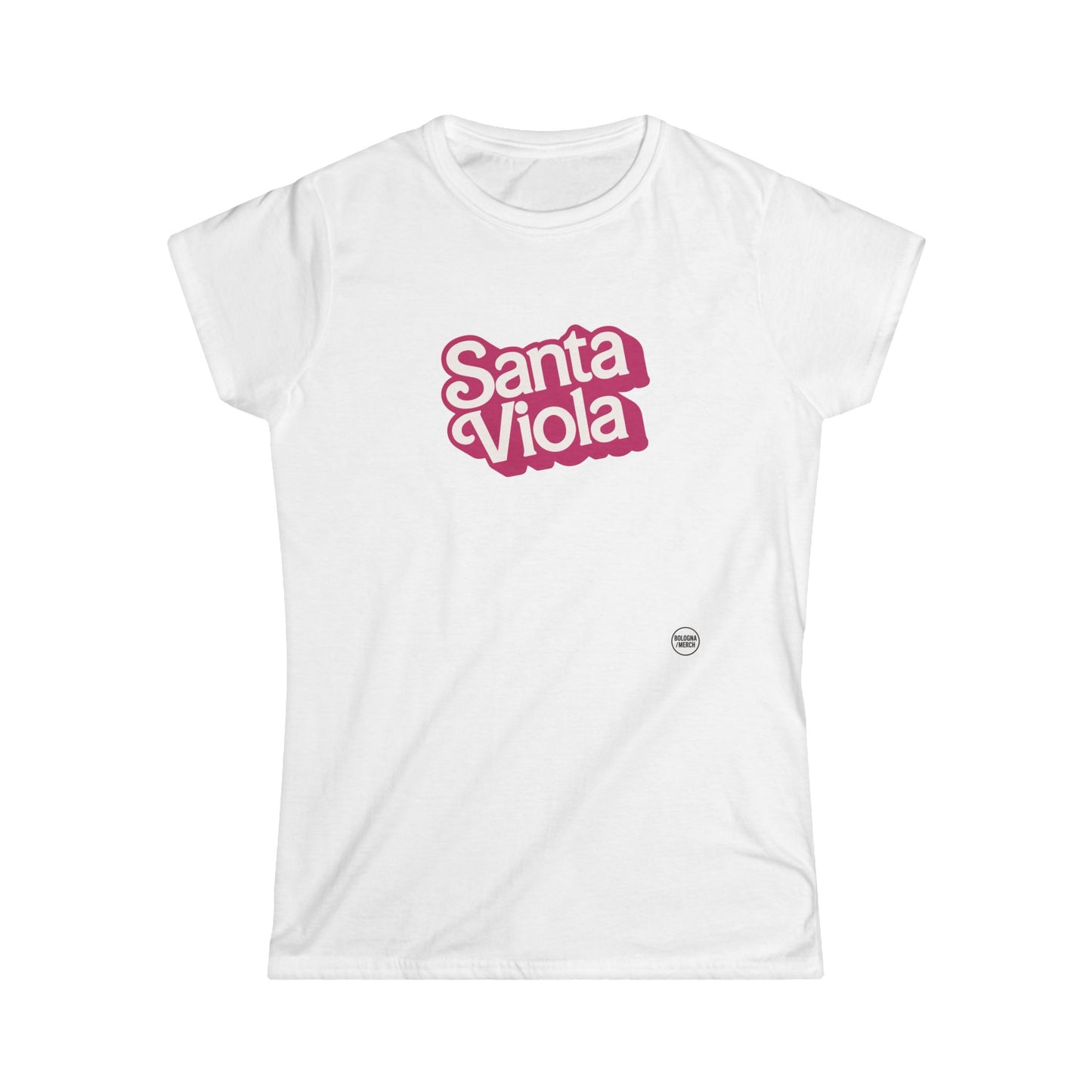 Santa Viola Women's Softstyle Tee - Trendy Graphic T-Shirt for Casual Wear