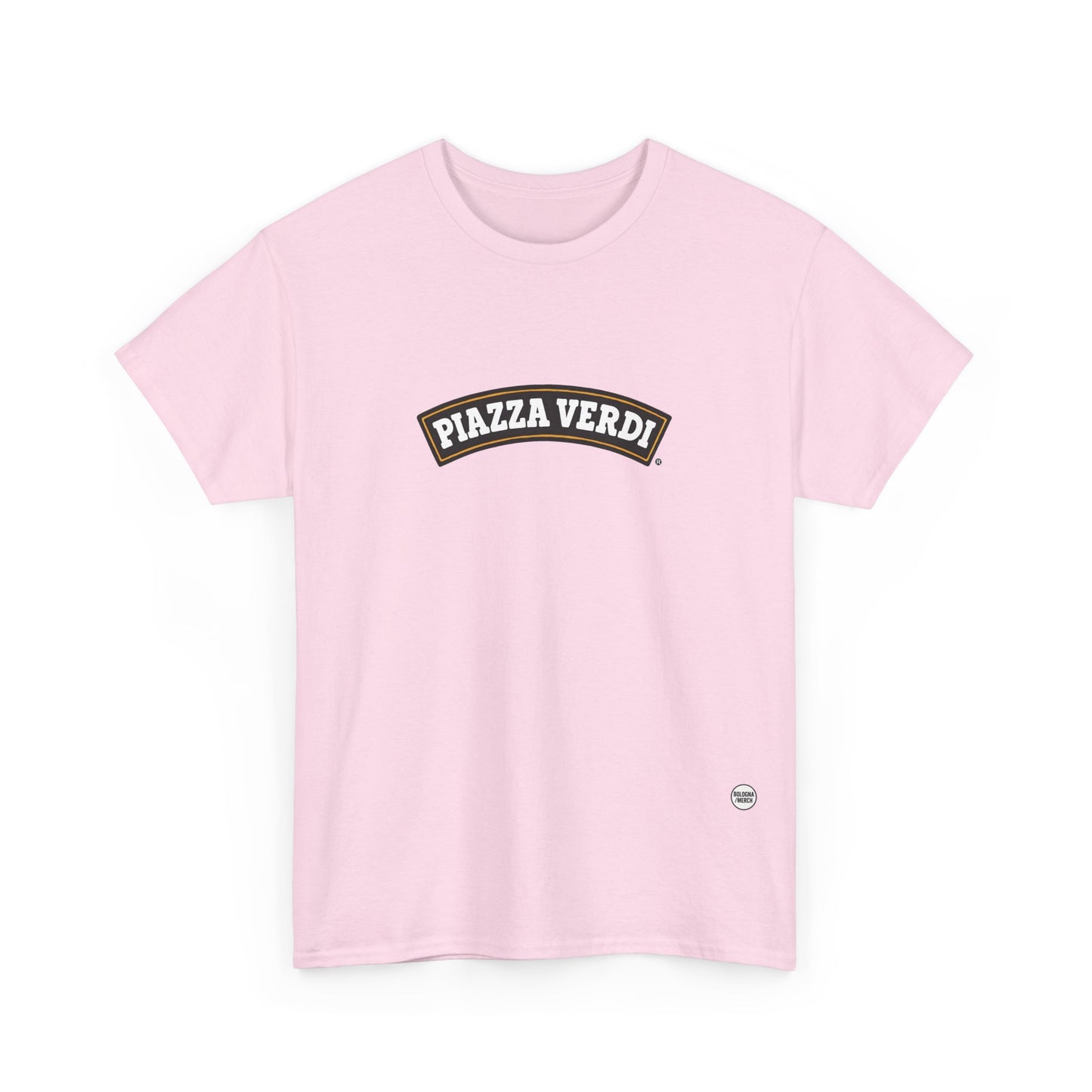 Piazza Verdi Unisex Heavy Cotton Tee - Casual Comfort for Everyday Wear