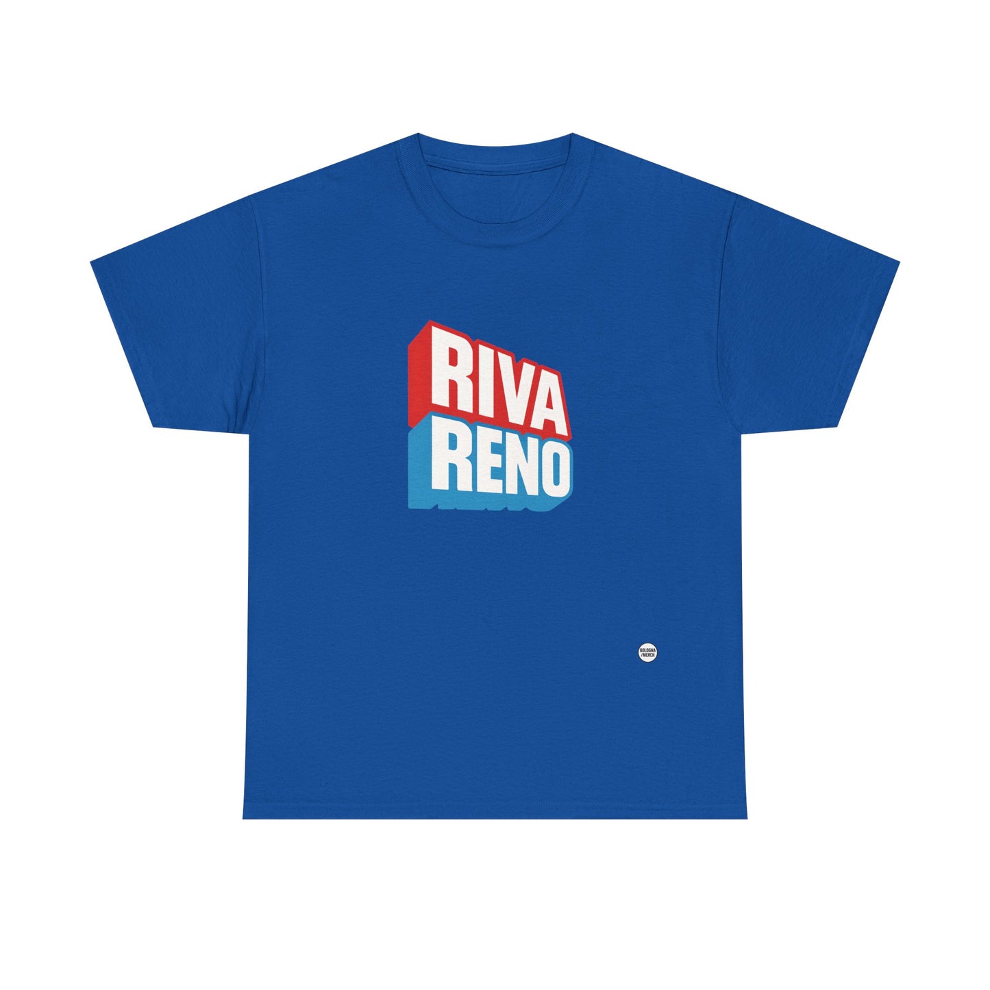 Riva Reno Unisex Heavy Cotton Tee - Casual Comfort for Everyday Wear