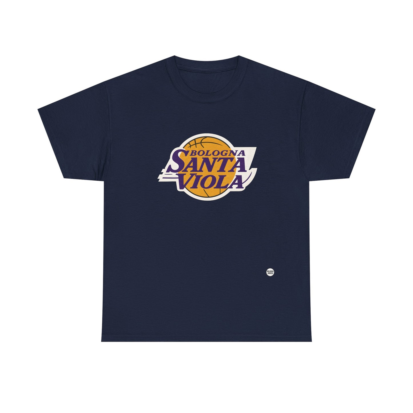T-shirt Unisex Cotone Pesante "Santa Viola" Bologna – Maglietta Casual Comoda per Tutti i Giorni