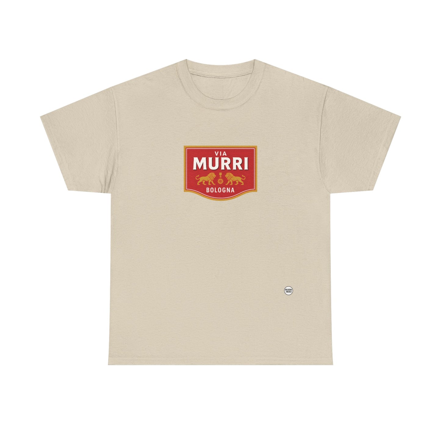 Via Murri - Bologna - Unisex Heavy Cotton Tee - Casual Comfort for Everyday Wear