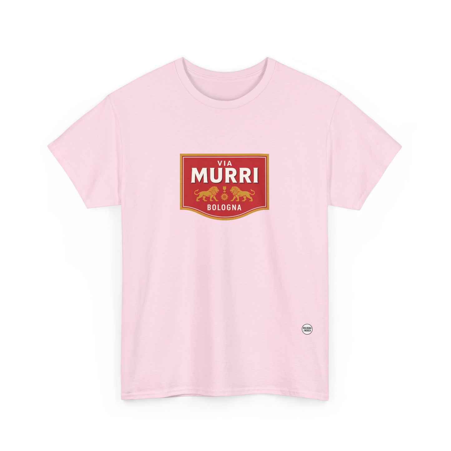 Via Murri - Bologna - Unisex Heavy Cotton Tee - Casual Comfort for Everyday Wear