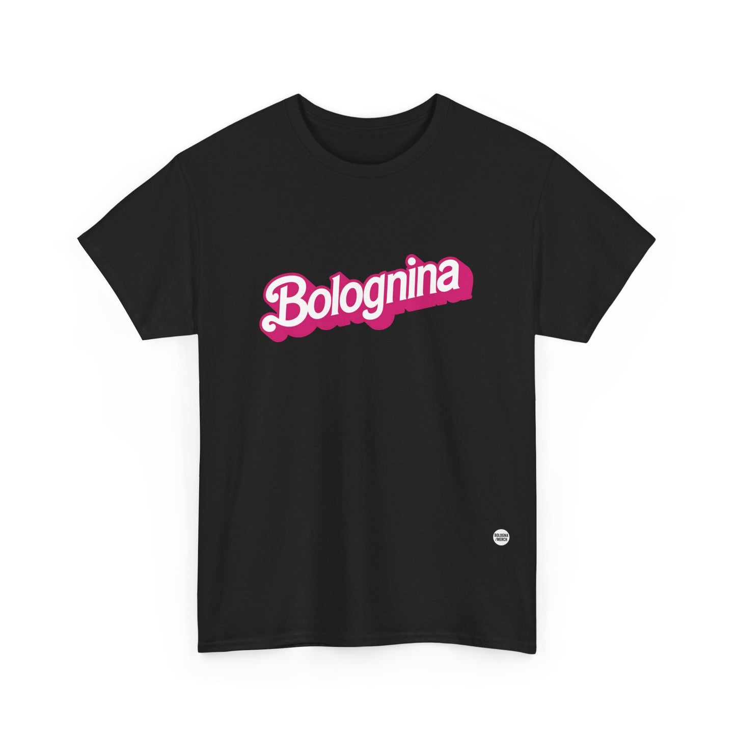 T-Shirt Unisex in Cotone Pesante con Design La Bolognina – Stile Urban, Vestibilità Classica, Idea Regalo Originale