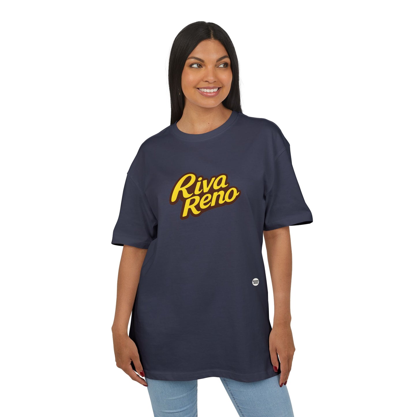 Riva Reno Oversize Tee, Casual Unisex T-Shirt for Streetwear Lovers, Comfortable Everyday Wear