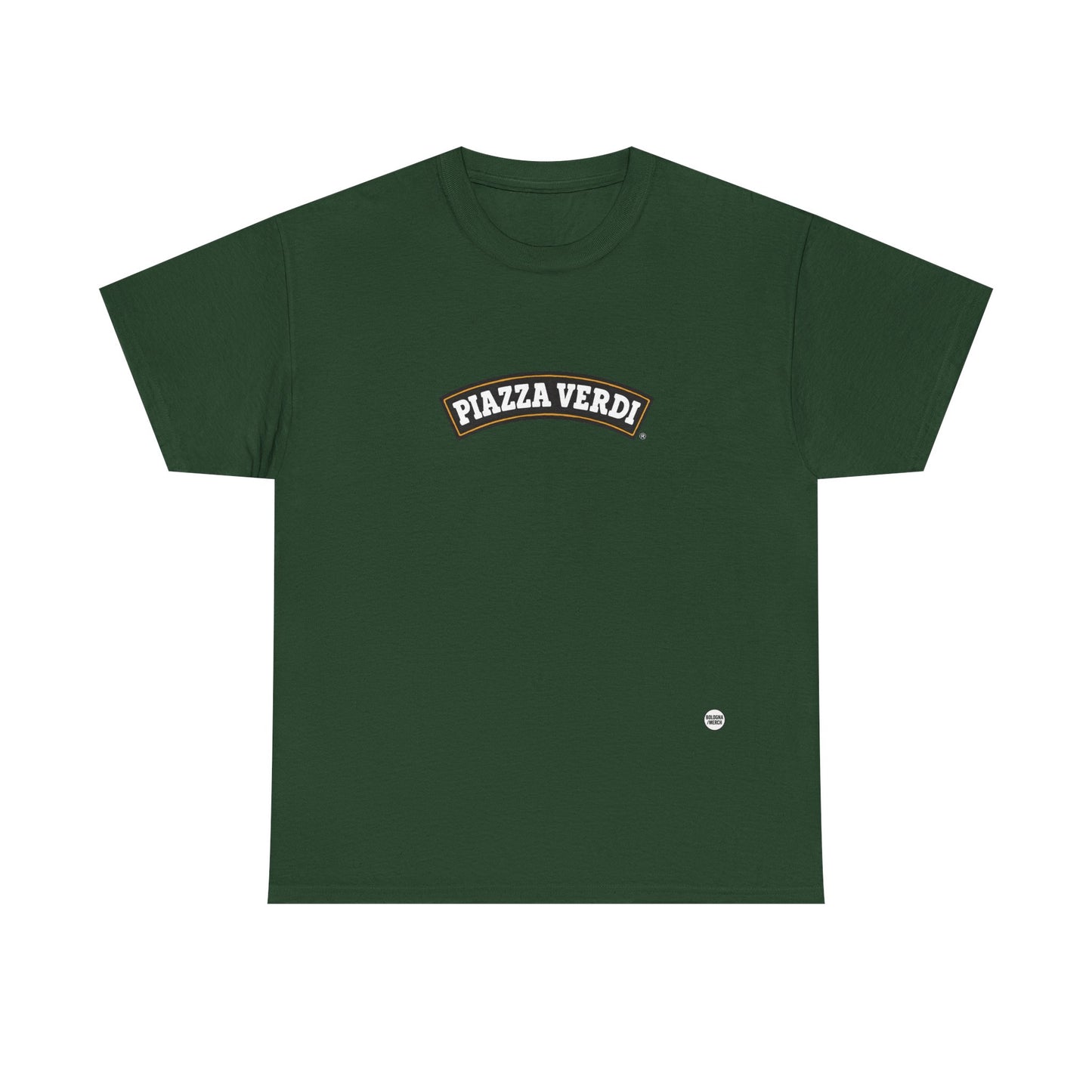 Piazza Verdi Unisex Heavy Cotton Tee - Casual Comfort for Everyday Wear