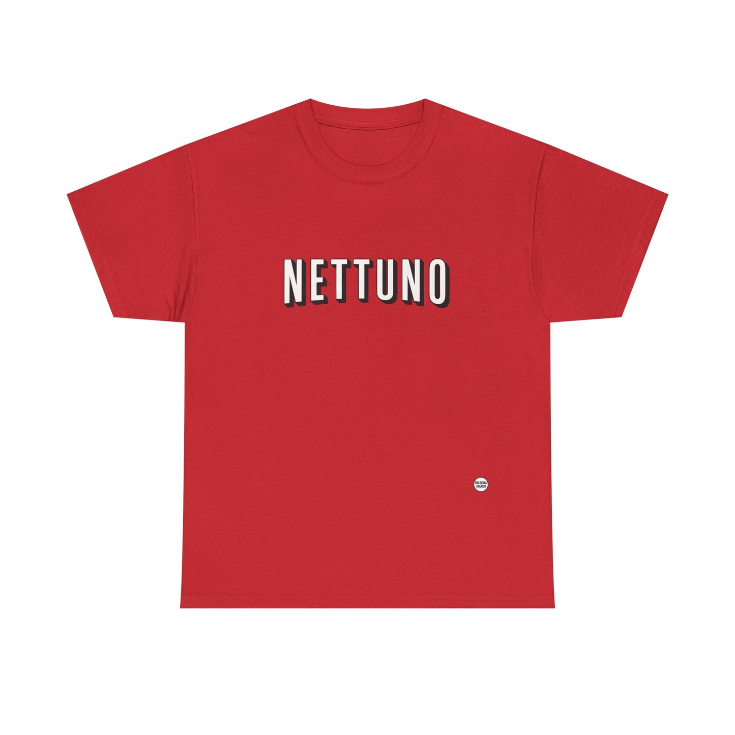 Nettuno – Al Zigant – Bologna – Maglietta Unisex in Cotone Pesante – Comfort Casual per Tutti i Giorni