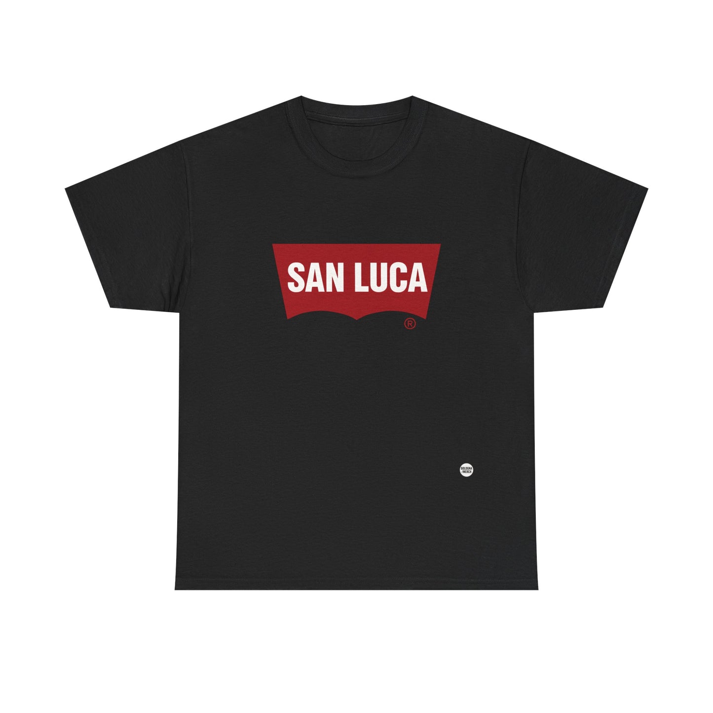 T-Shirt Unisex in Cotone Pesante – Omaggio al Santuario di San Luca a Bologna