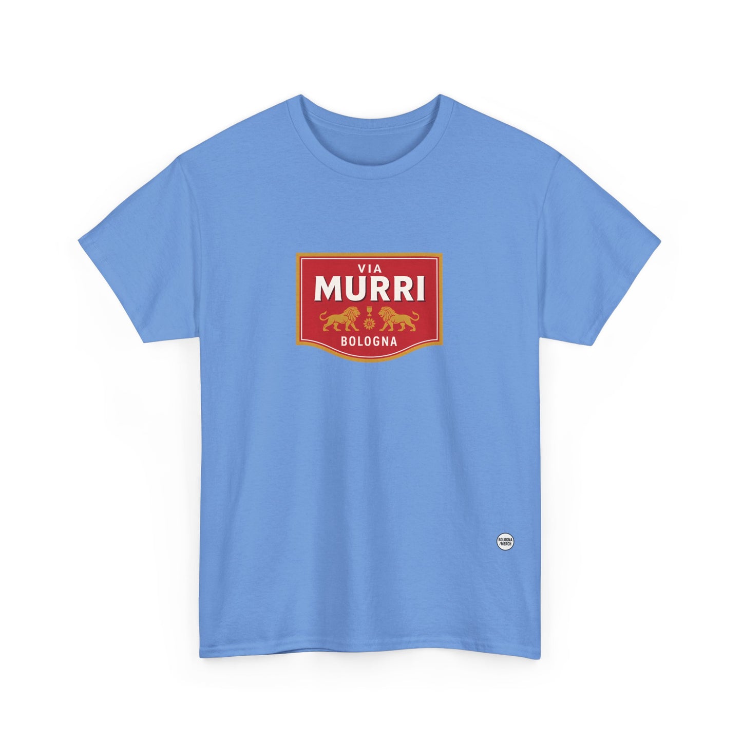 Via Murri - Bologna - Unisex Heavy Cotton Tee - Casual Comfort for Everyday Wear