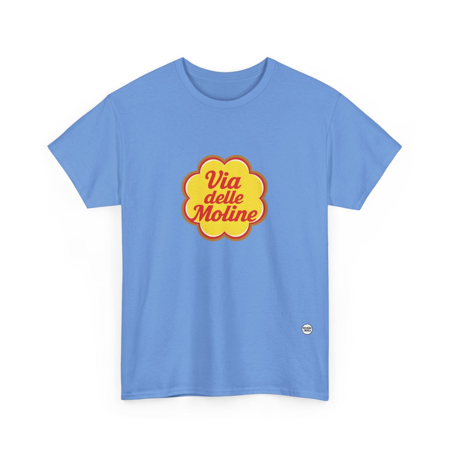 Via delle Moline Unisex Heavy Cotton Tee - Casual and Stylish Wear for Poetry Lovers