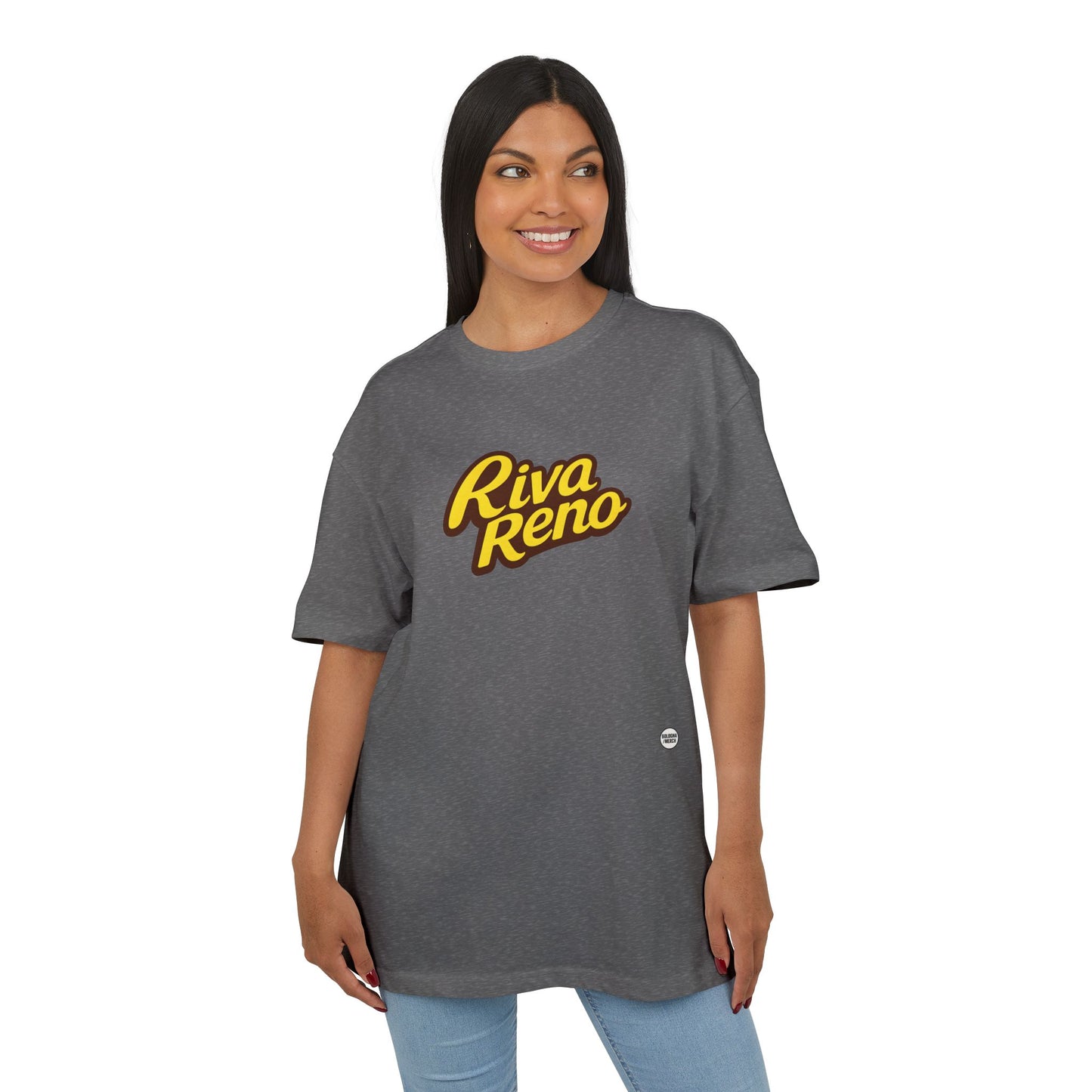 Riva Reno Oversize Tee, Casual Unisex T-Shirt for Streetwear Lovers, Comfortable Everyday Wear
