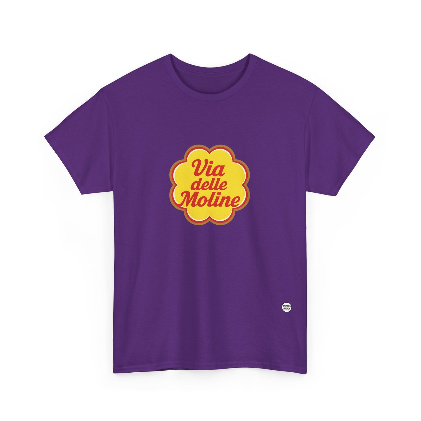 Via delle Moline Unisex Heavy Cotton Tee - Casual and Stylish Wear for Poetry Lovers
