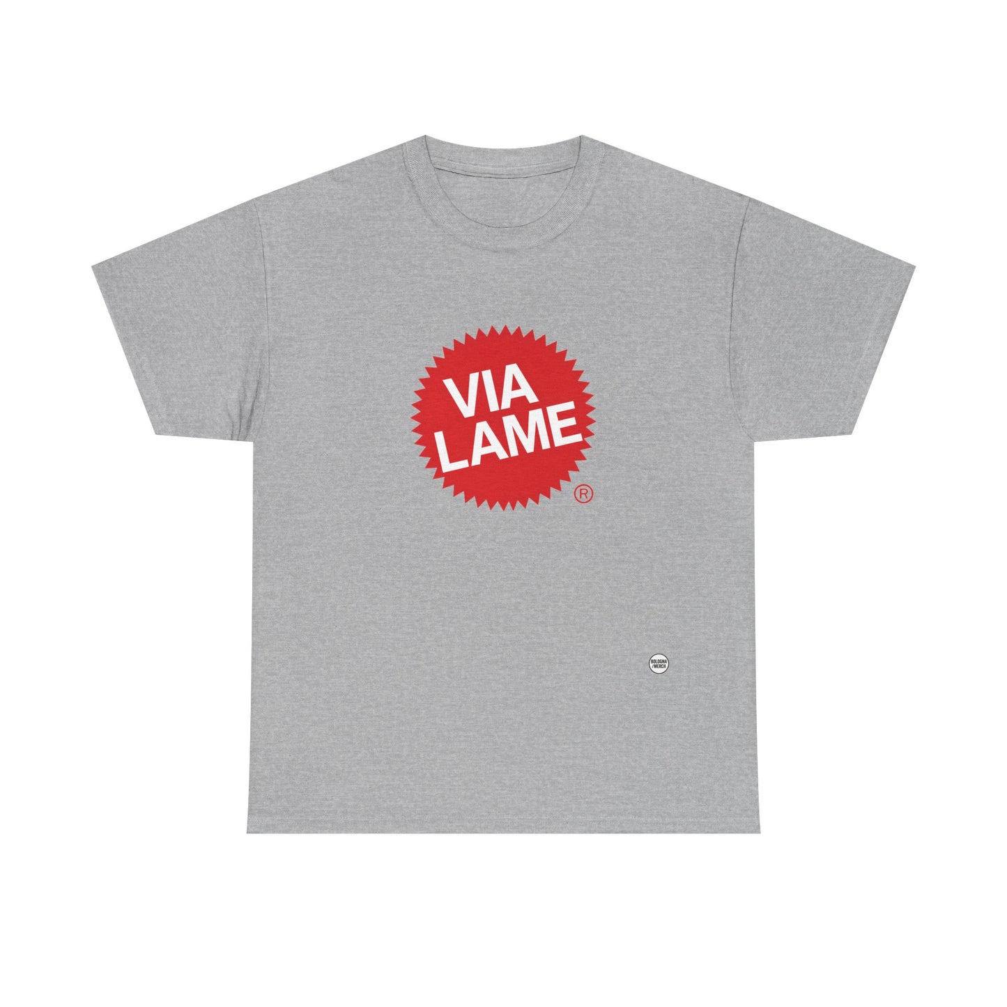 Via Lame - Bologna - Unisex Heavy Cotton Tee - Casual Comfort for Everyday Wear