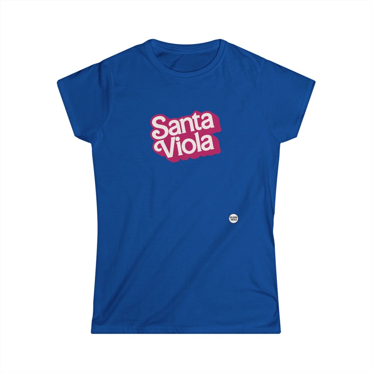 Santa Viola Women's Softstyle Tee - Trendy Graphic T-Shirt for Casual Wear