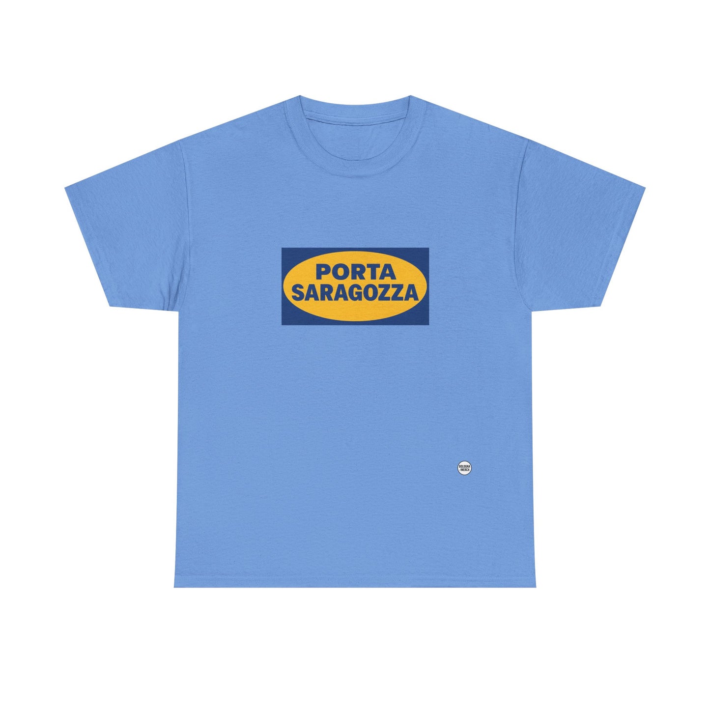 Porta Saragozza Unisex Heavy Cotton Tee - Casual Comfort for Everyday Wear