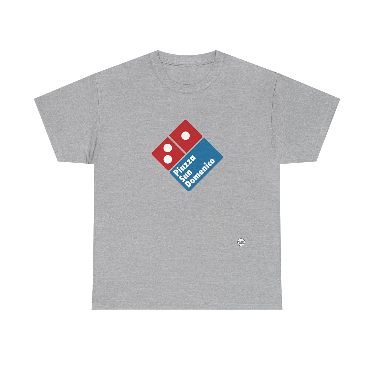 Piazza San Domenico - Bologna - Unisex Heavy Cotton Tee - Casual Comfort for Everyday Wear