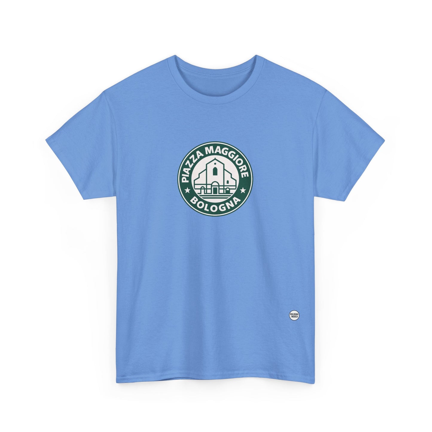 T-shirt Street Style “Piazza Maggiore Bologna” – Cotone Pesante, Look Urban e Comfort Quotidiano