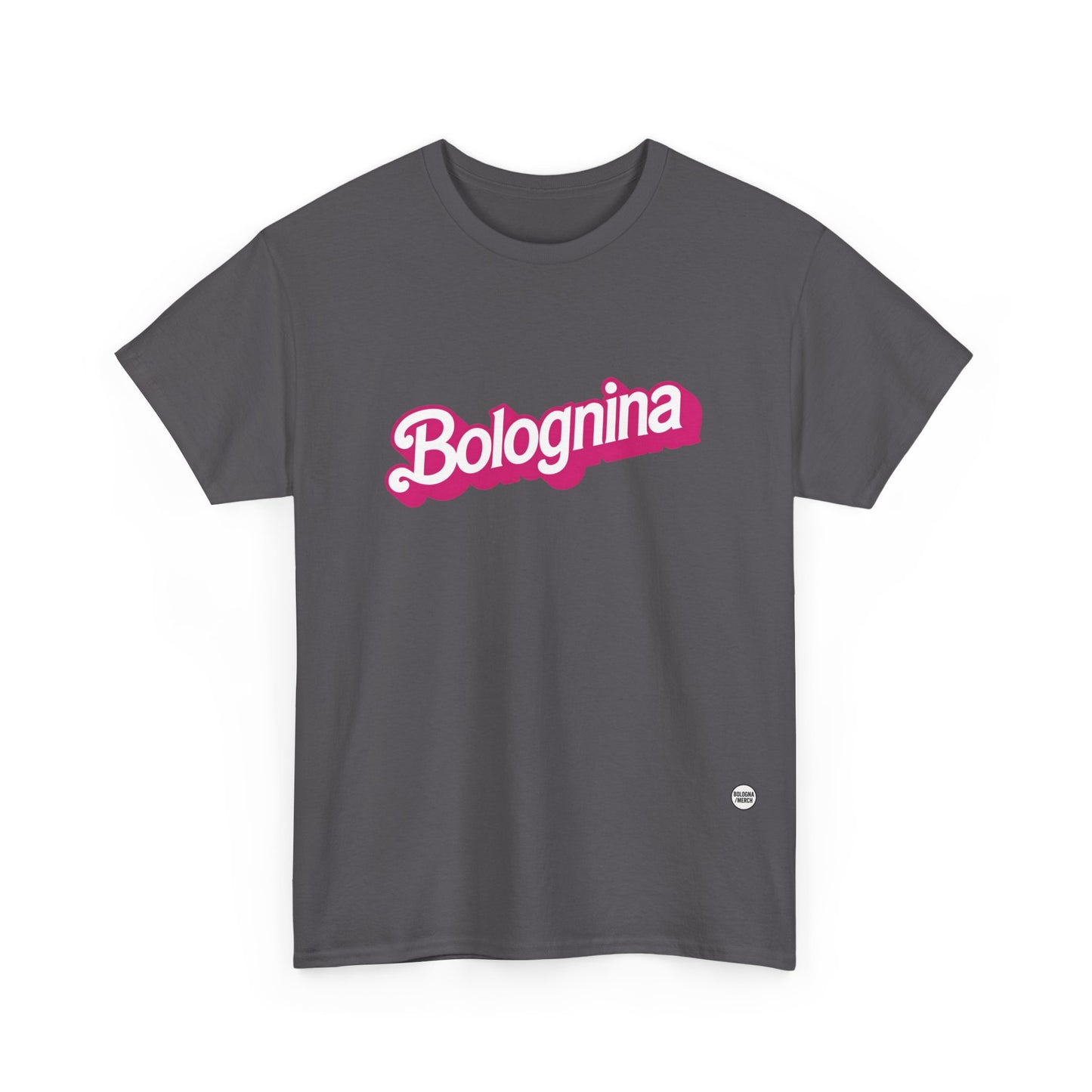 T-Shirt Unisex in Cotone Pesante con Design La Bolognina – Stile Urban, Vestibilità Classica, Idea Regalo Originale