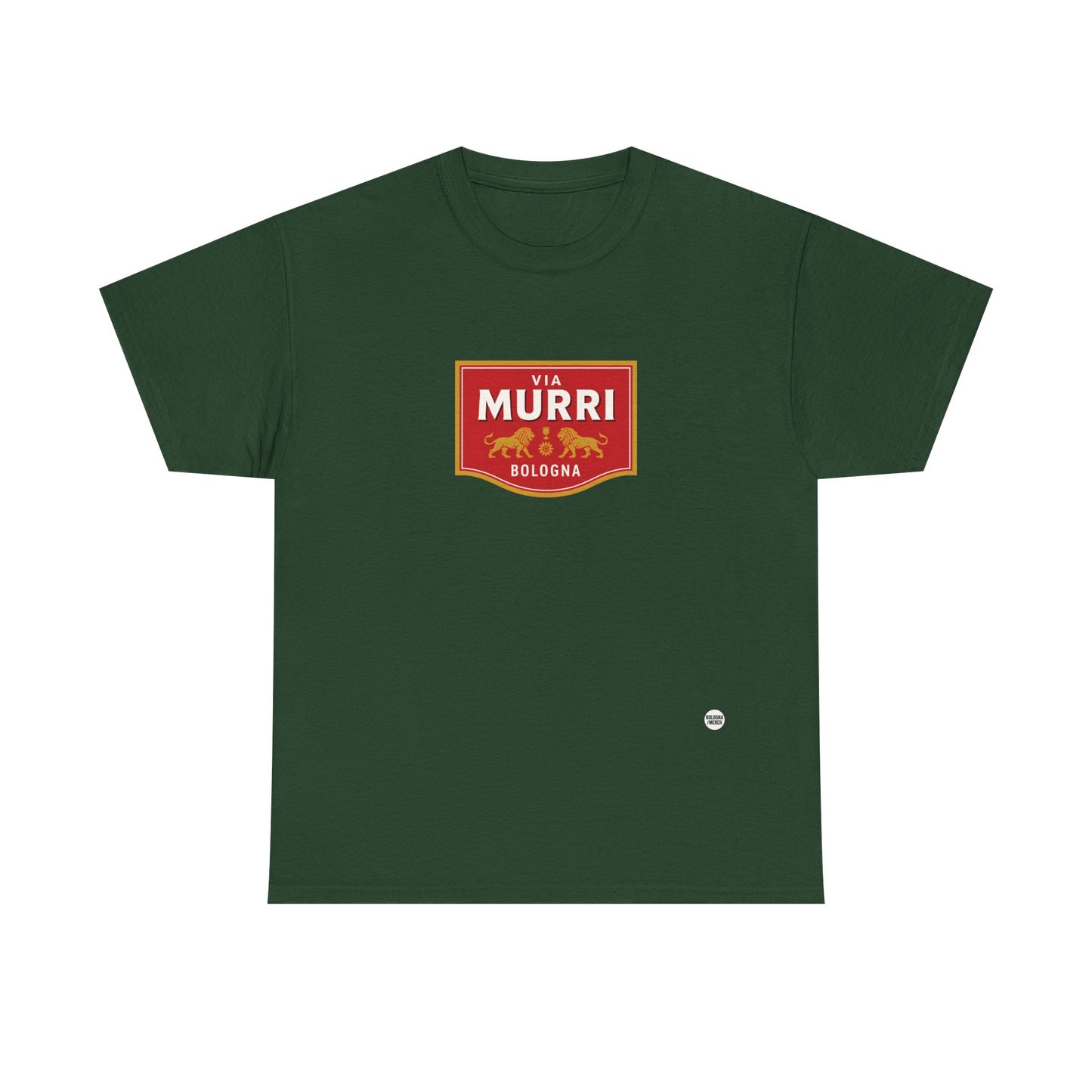 Via Murri - Bologna - Unisex Heavy Cotton Tee - Casual Comfort for Everyday Wear
