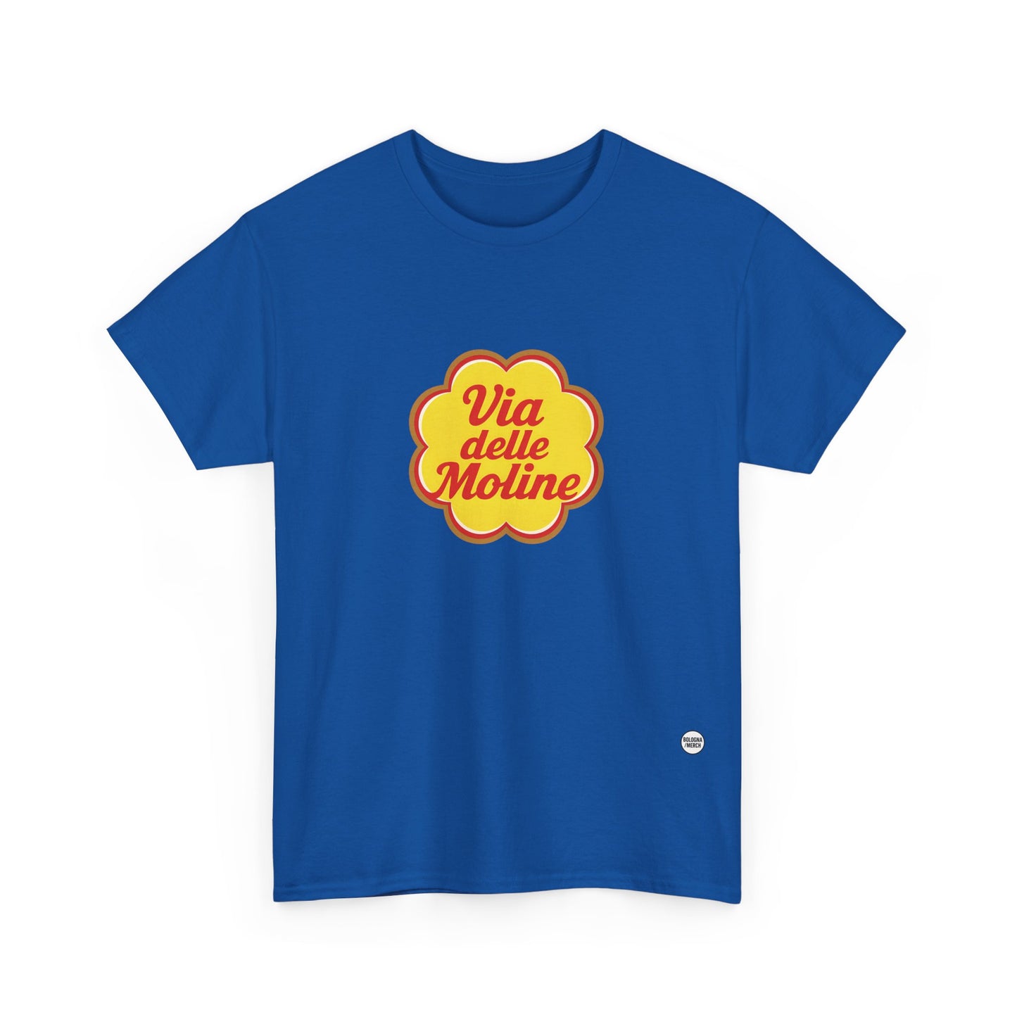 Via delle Moline Unisex Heavy Cotton Tee - Casual and Stylish Wear for Poetry Lovers