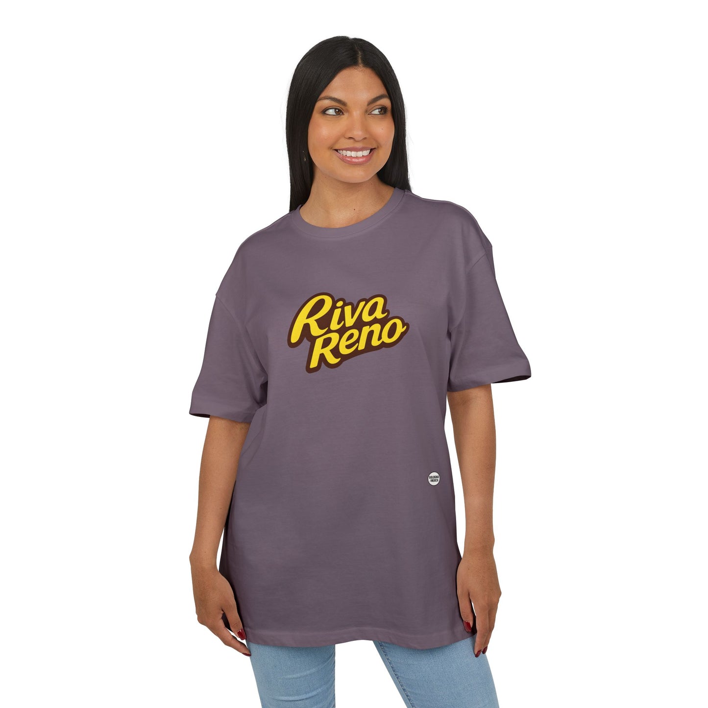 Riva Reno Oversize Tee, Casual Unisex T-Shirt for Streetwear Lovers, Comfortable Everyday Wear