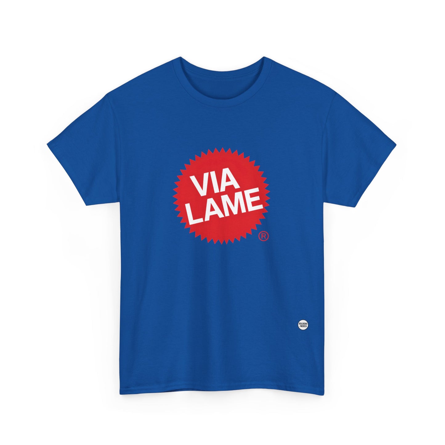 Via Lame - Bologna - Unisex Heavy Cotton Tee - Casual Comfort for Everyday Wear