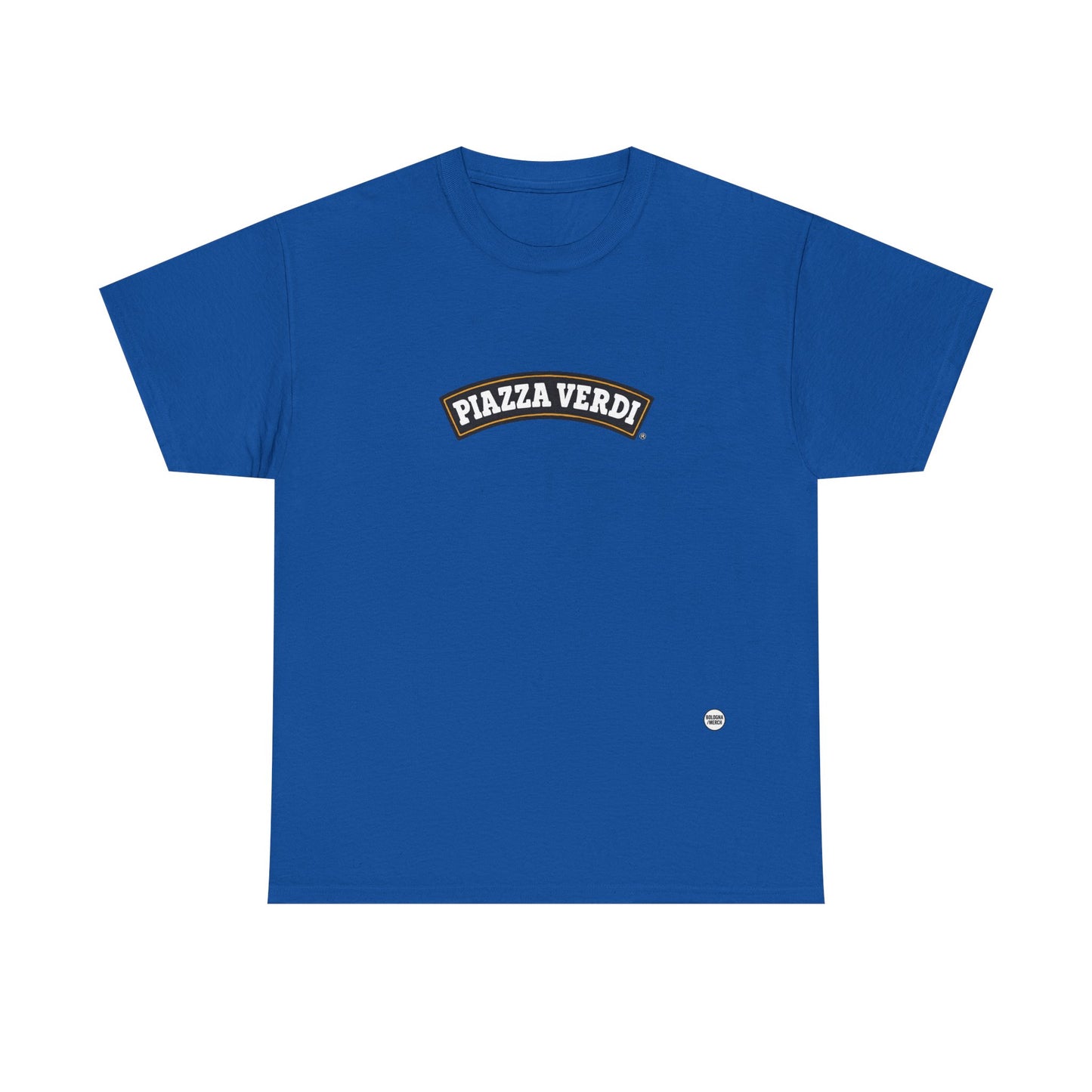Piazza Verdi Unisex Heavy Cotton Tee - Casual Comfort for Everyday Wear