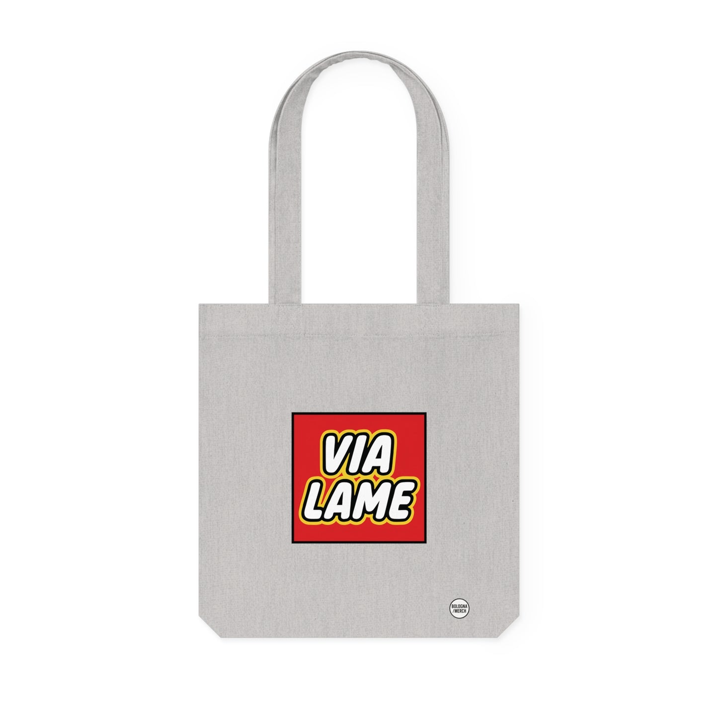 Funny Via Lame Shopping Bag, Beach Tote, Novelty Gift for Friends, Great for Shopping