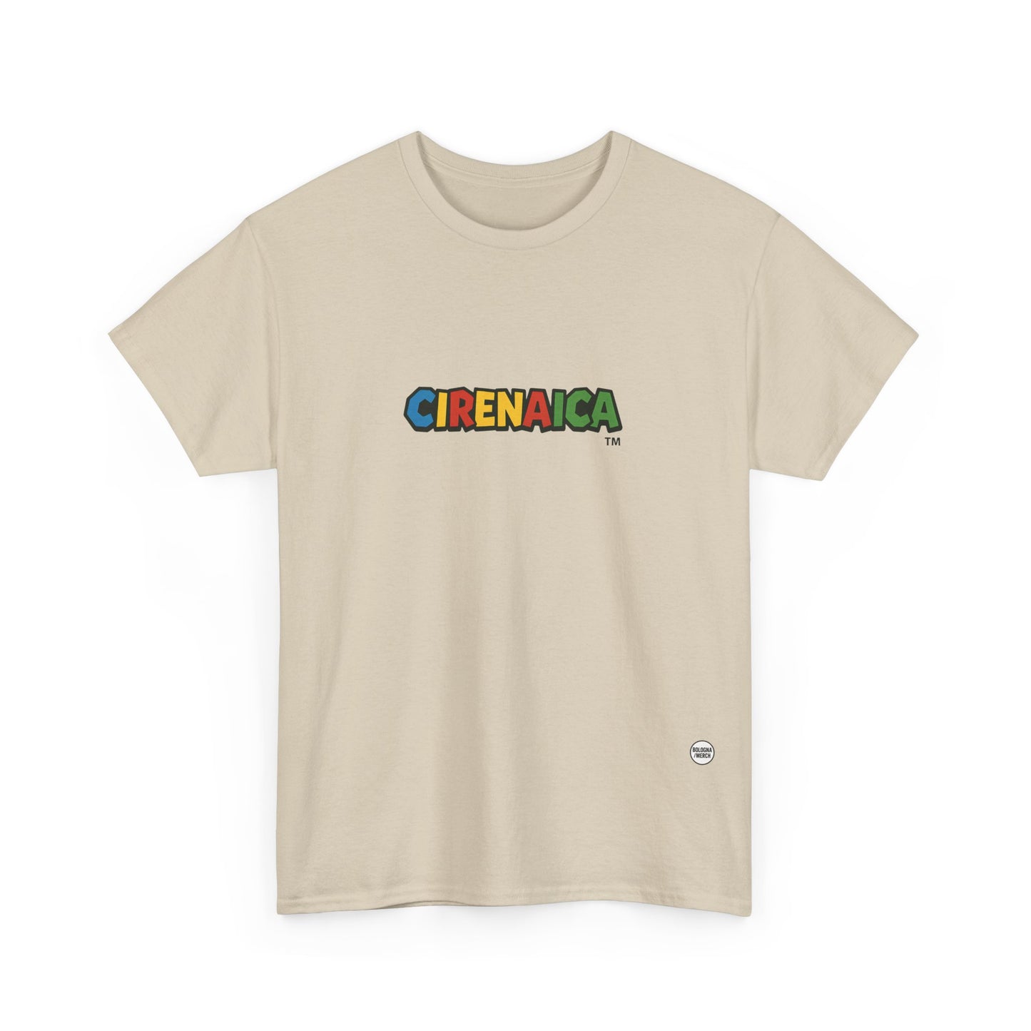 Cirenaica Unisex Heavy Cotton Tee - Casual Comfort for Everyday Wear