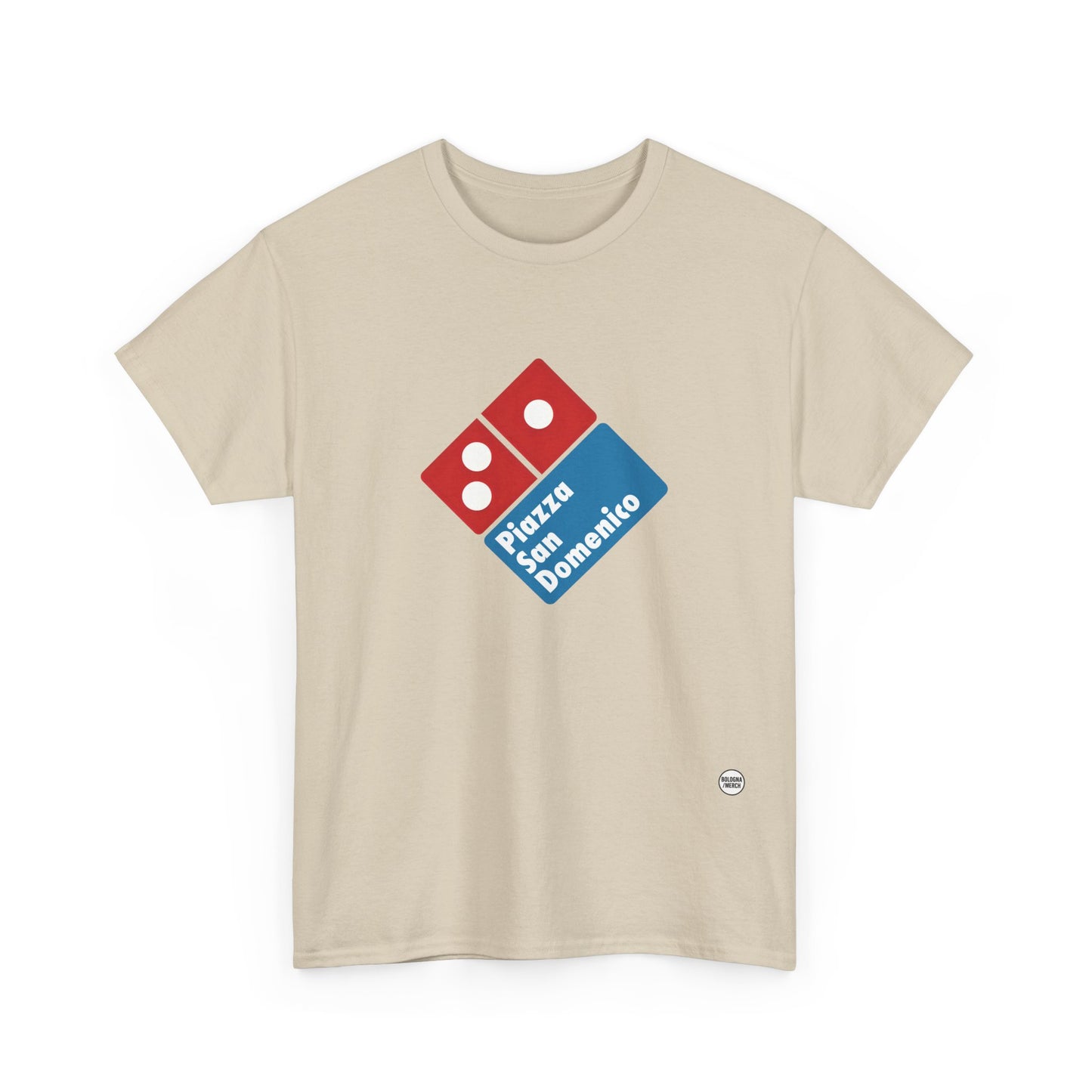 Piazza San Domenico - Bologna - Unisex Heavy Cotton Tee - Casual Comfort for Everyday Wear