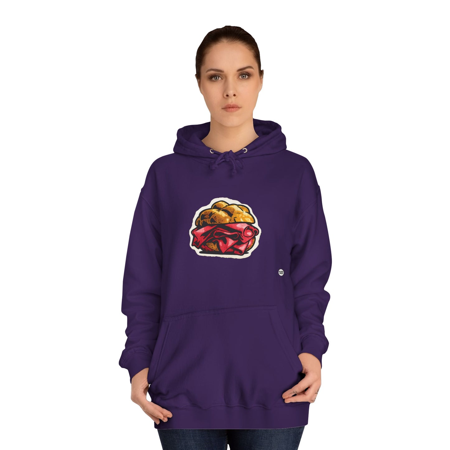 🥖 Felpa “Rosetta e Mortadella” – Streetwear con gusto bolognese