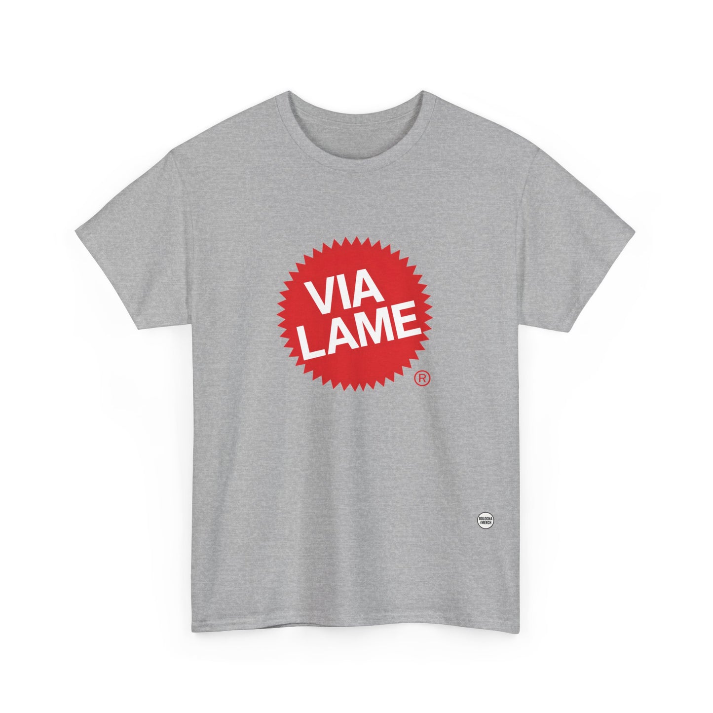 Via Lame - Bologna - Unisex Heavy Cotton Tee - Casual Comfort for Everyday Wear
