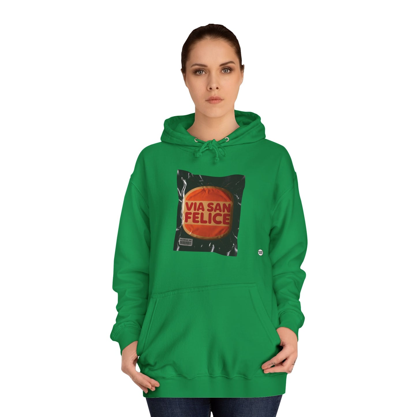 Felpa “Via San Felice” – Comfort Universitario con Stile Bolognese