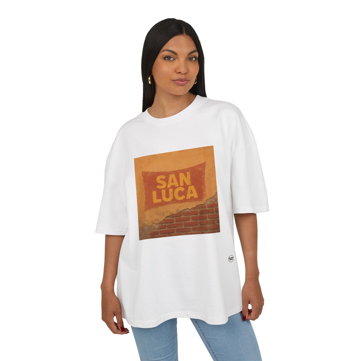Maglietta Boxy “San Luca” – Unisex, Ultra Heavy Cotton