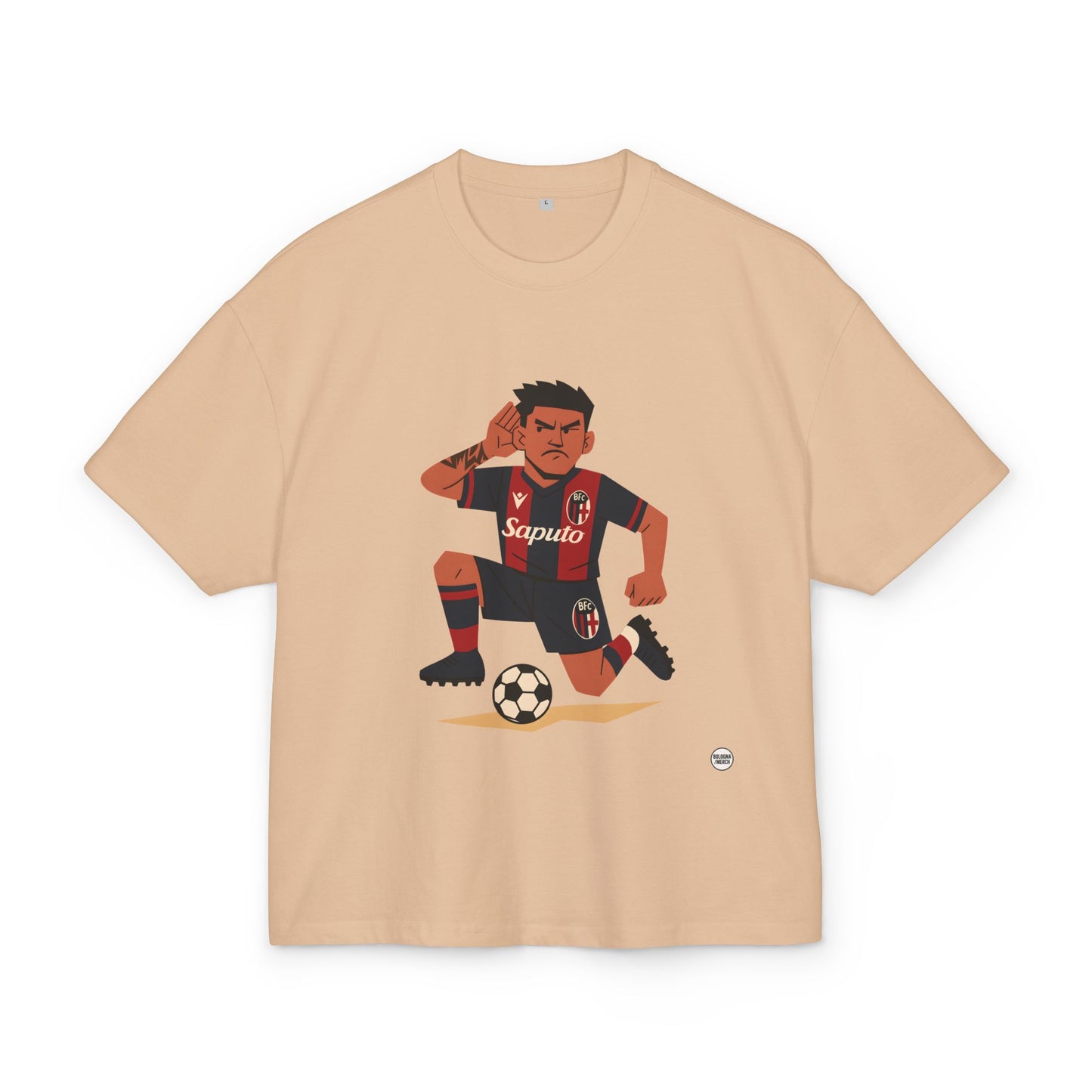 Maglietta Boxy “Santi Castro” – Unisex, Ultra Heavy Cotton