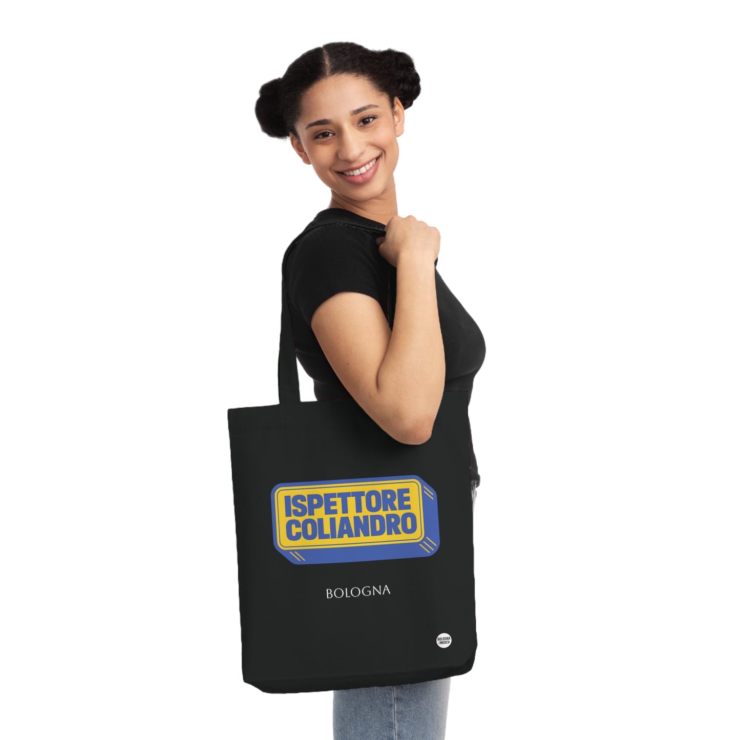 Borsa Shopper Coliandro - Divertente e Originale, Perfetta per la Spesa, la Spiaggia o come Idea Regalo