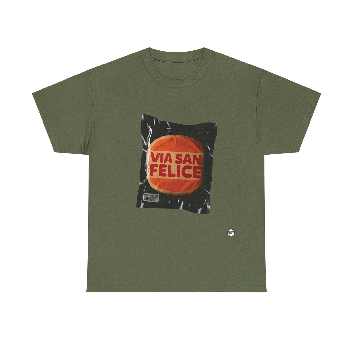 T-shirt Unisex in Cotone Pesante “VIA SAN FELICE”