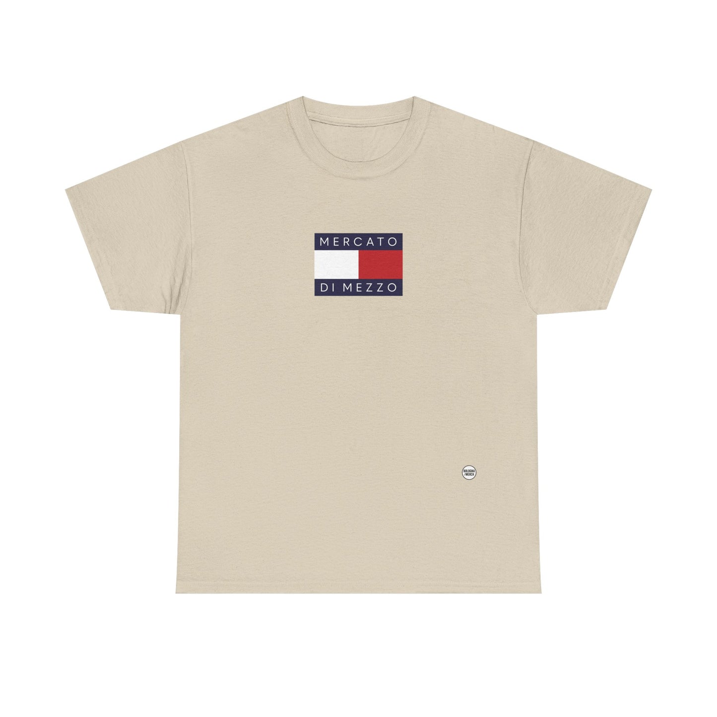 Mercato di Mezzo - Bologna - Unisex Heavy Cotton Tee - Casual Comfort for Everyday Wear